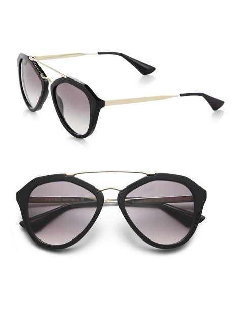 prada oversized round sunglasses